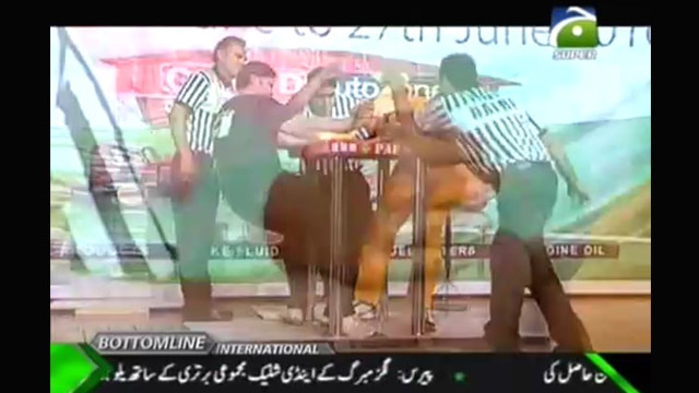 PAKISTAN 1ST NATIONAL ARMWRESTLING CHAMPIONSHIP, HIGHLIGHTS