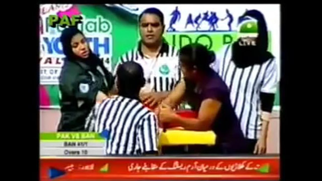 1st Indo-Pak Arm Wrestling Championship 2014 Pakistan vs India Highlights